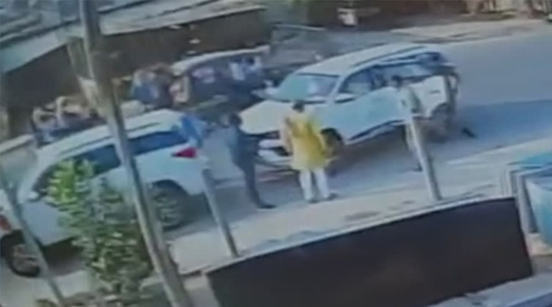 A Class 2 student Crushed To Death By BJP MP Harish Dwivedi's SUV In UP | Sangbad Pratidin