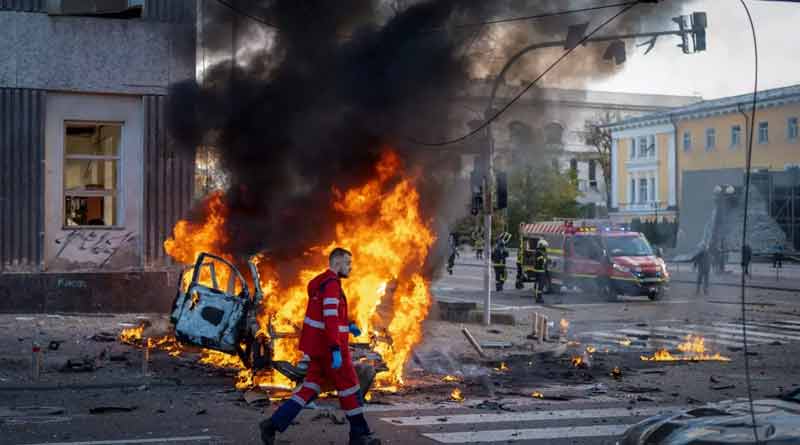 3 killed, 6 injured after Russian missile hits Ukraine | Sangbad Pratidin