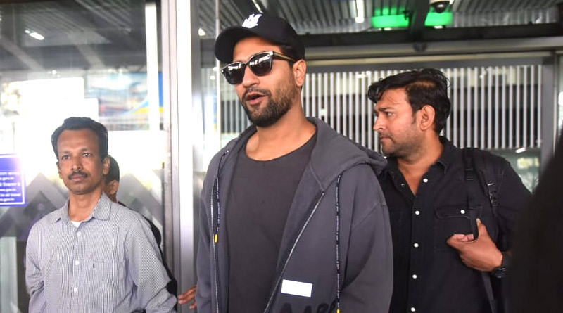 Vicky Kaushal at Kolkata for Sam Bahadur movie shooting | Sangbad Pratidin