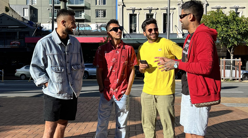 Indian cricketers had day out, Netizens criticize players | Sangbad Pratidin