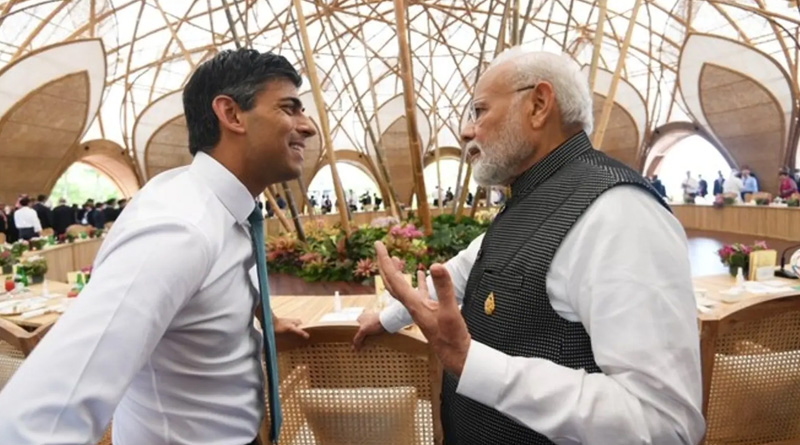 PM Modi, Rishi Sunak Discuss Israel-Hamas Conflict, Bilateral Ties | Sangbad Pratidin