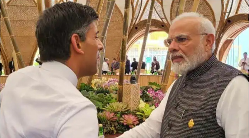 Narendra Modi met Rishi Sunak at G20 summit in Indonesia | Sangbad Pratidin