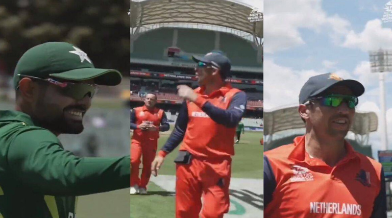 Netherland batter made a heartfelt request to Babar Azam | Sangbad Pratidin