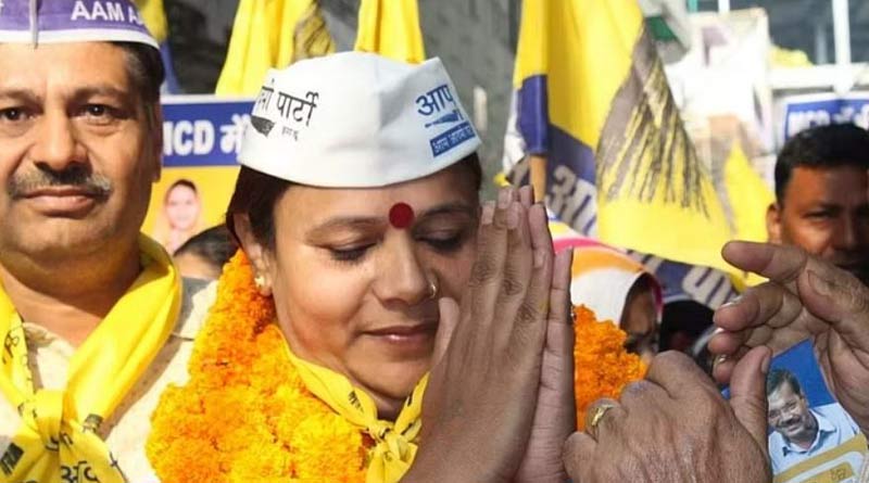 AAP's Bobi Kinnar becomes First Transgender councilor of MCD। Sangbad Pratidin