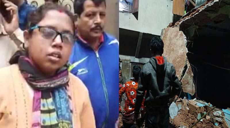 Baranagar building collapse: daughter of dead woman accused her uncle | Sangbad Pratidin