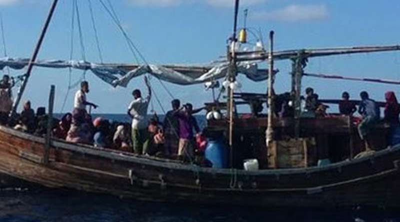 At least 180 Rohingyas drowned in a boat that carried refugees in the Andaman Sea | Sangbad Pratidin