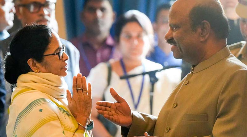 CM Mamata Banerjee visited Rajbhaban, praises WB governor CV Anand bose | Sangbad Pratidin