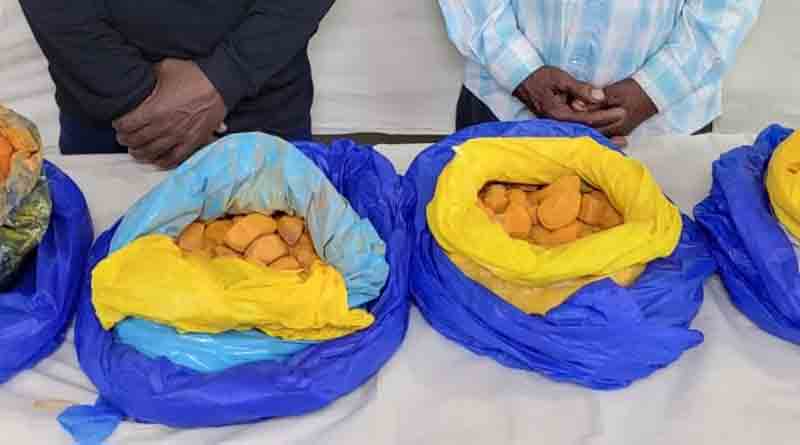 40 kgs of explosive substance discovered and 2 arrested near Kolkata | Sangbad Pratidin