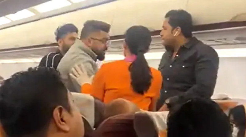 Free-For-All Between Passengers On Flight To India From Bangkok on Tuesday | Sangbad Pratidin