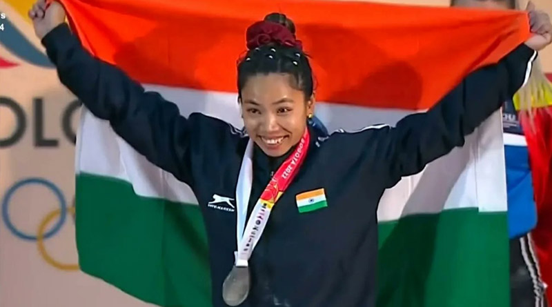 World Weightlifting Championships: Mirabai Chanu wins silver Medal | Sangbad Pratidin