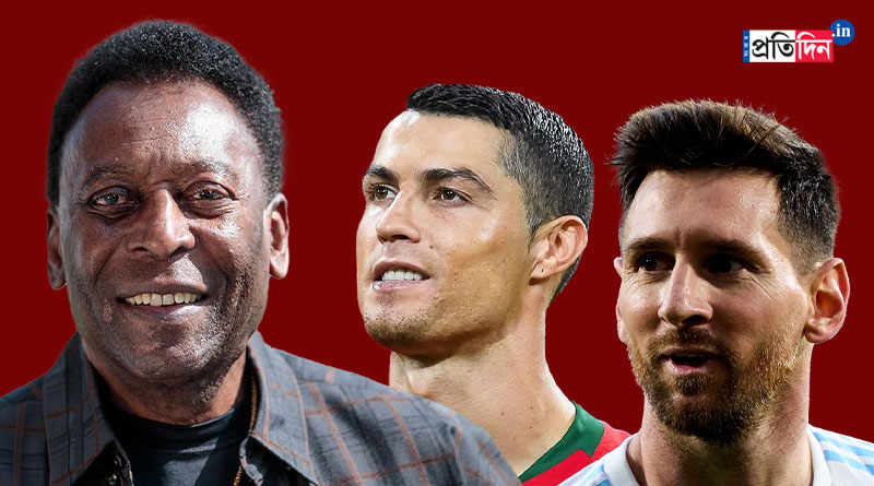 Who is the best? Messi or Ronaldo? Pele chose his favourite three years back । Sangbad Pratidin