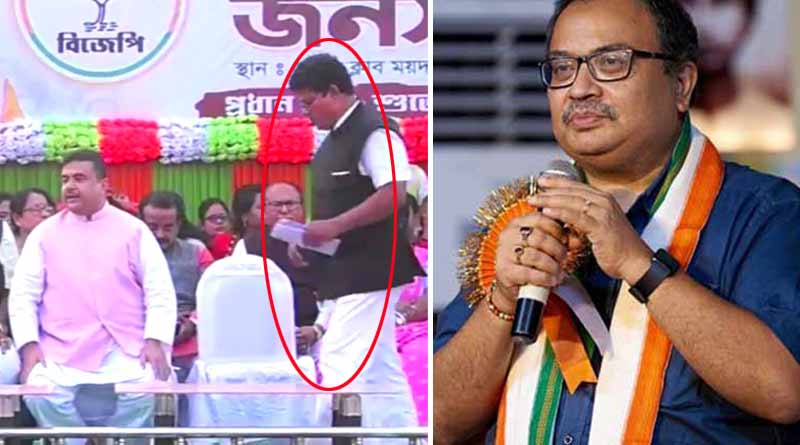 Rape accussed was present in Suvendu Adhikari's meeting in Ranaghat, Kunal Ghosh lashes out | Sangbad Pratidin