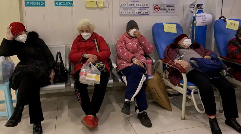 China Surge Corona Infecting 37 Million People A Day, World's Largest | Sangbad Pratidin