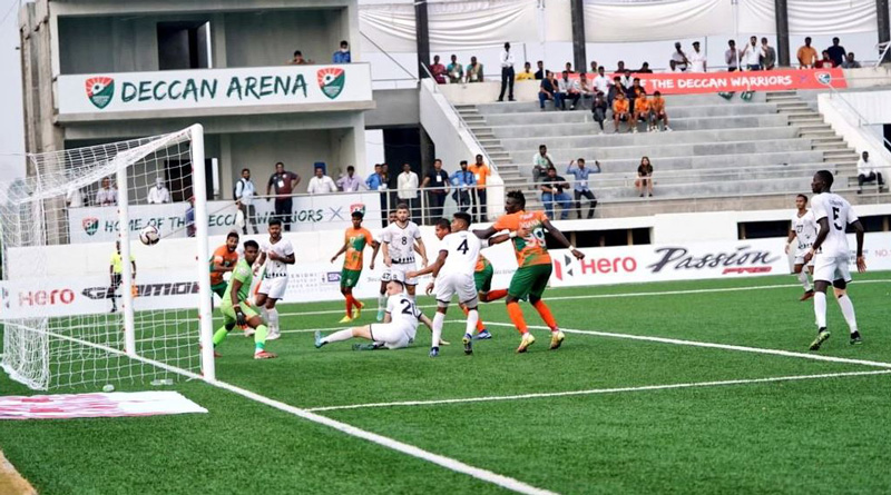 Sreenidhi Deccan beats Mohammedan Sporting in seven goal thriller । Sangbad Pratidin