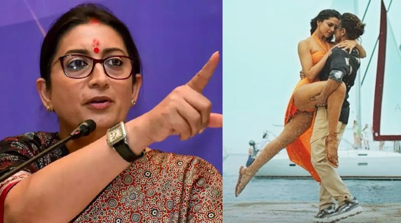 Amid Pathaan song row, Smriti Irani’s swimsuit video sparks Twitter spat between BJP, TMC | Sangbad Pratidin