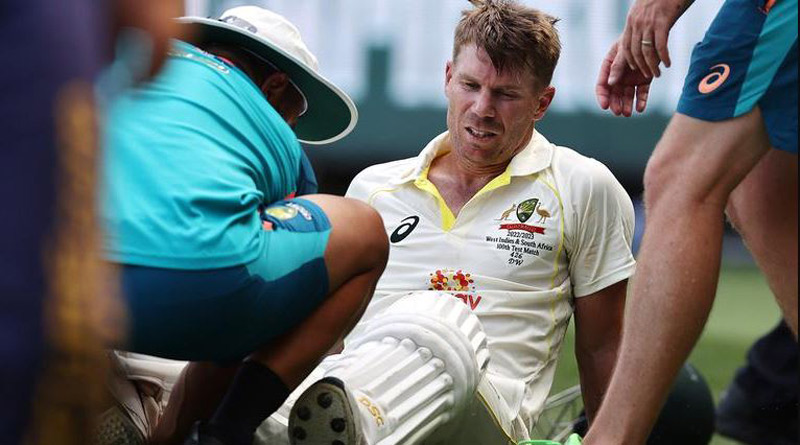 Australian star David Warner retires hurt after MCG double ton । Sangbad Pratidin