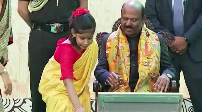 Student who conducted HateKhori ceremony of WB Governor CV Anand Bose | Sangbad Pratidin