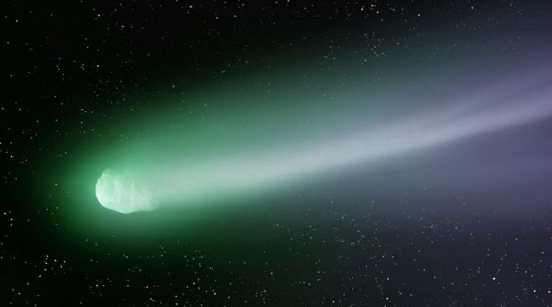 Rare 'green' comet closest to Sun, once in a 50,000 year event। Sangbad Pratidin