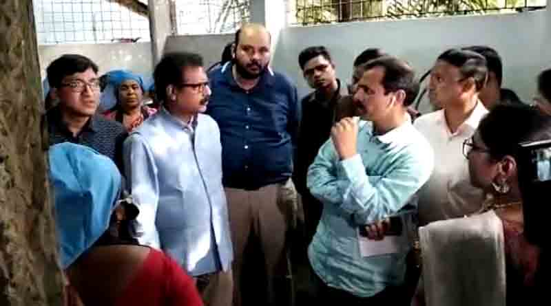 Central Team inspects Mid Day Meal in Diamond Harbour | Sangbad Pratidin