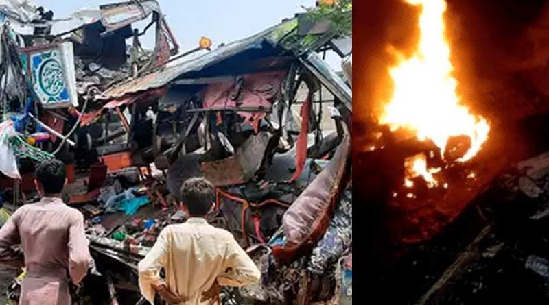 Road accident in Pakistan's Balochistan province kills 39 passengers | Sangbad Pratidin