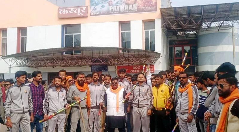 More than 50 booked after anti-Pathaan protests take communal turn in MP | Sangbad Pratidin