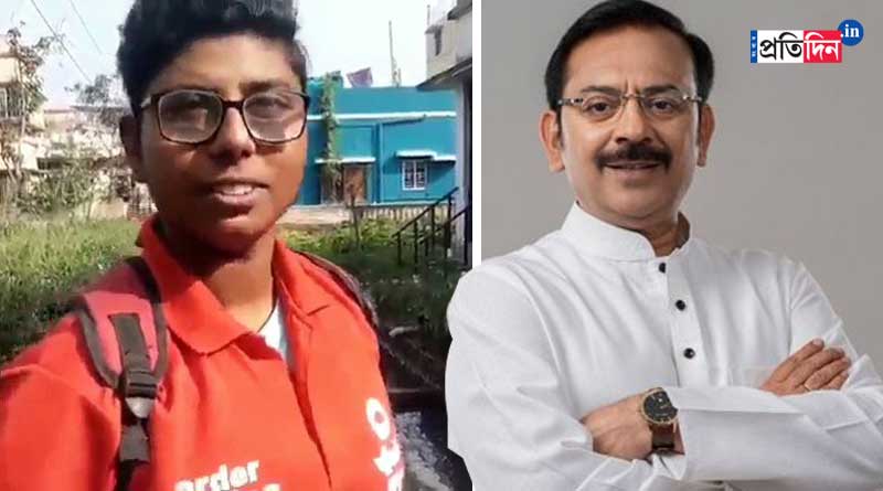 WB Sports minister met Zomato Girl Poulami, assures job | Sangbad Pratidin