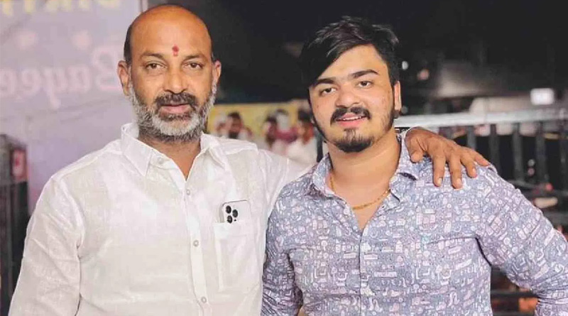 Viral Video of Telangana BJP chief’s son slaps and assaults classmate | Sangbad Pratidin