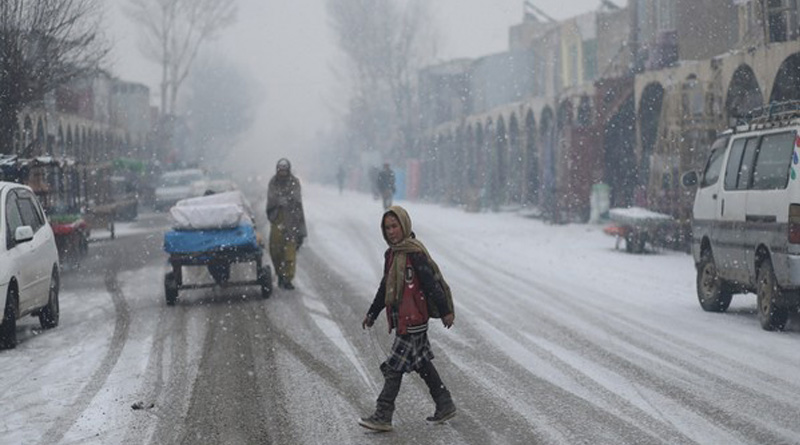 160 Afghans die in bitterly cold weather in this month | Sangbad Pratidin