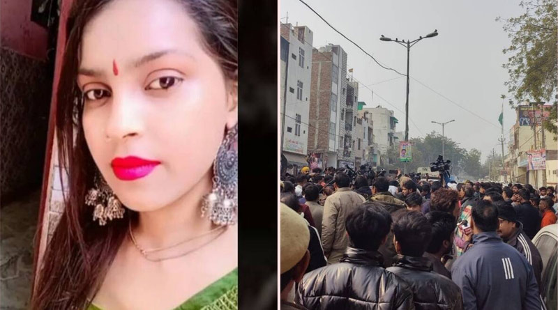 AAP alleges BJP link in death of Delhi woman dragged by car | Sangbad Pratidin