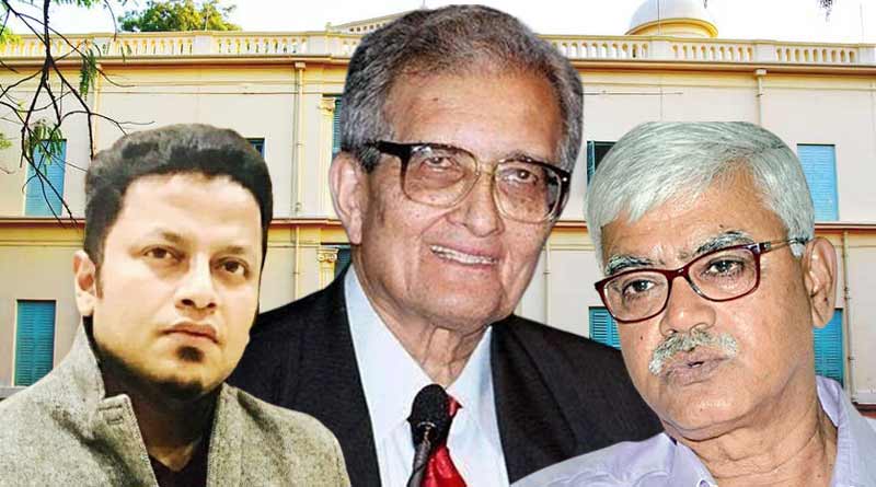 BJP leader Anupam Hazra attacks Visva Bharati VC Bidyut Chakraborty । Sangbad Pratidin