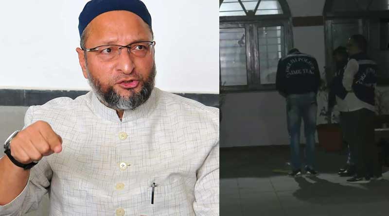 Attack on Asaduddin Owaisi's Delhi residence, stones pelted at home, windows damaged | Sangbad Pratidin
