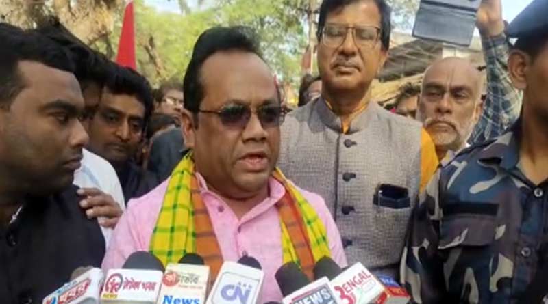 Controversy started over BJP MLA's comment on TMC | Sangbad Pratidin