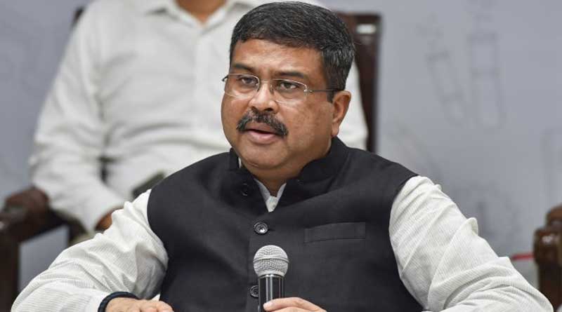 Union Education Minister Dharmendra Pradhan slams TMC । Sangbad Pratidin