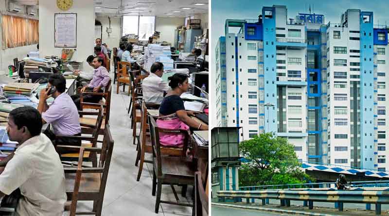 No work on 10 and 11 October, Bengal Guv employees stage DA protest | Sangbad Pratidin