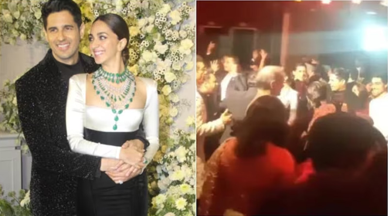 Inside Sidharth Malhotra, Kiara Advani's wedding reception. Couple dances to Kala Chashma| Sangbad Pratidin