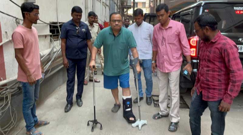 TMC leader Kunal Ghosh hospitalised | Sangbad Pratidin