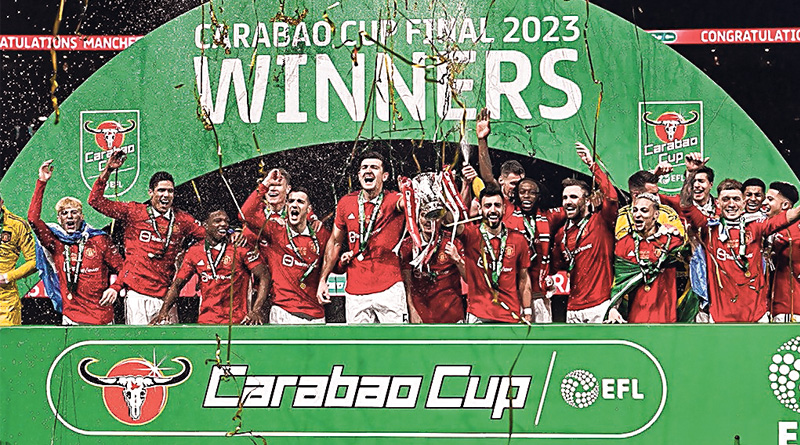 Manchester United wins English Football League Cup to end 6-year wait for trophy | Sangbad Pratidin