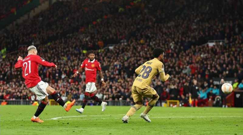 Manchester United beat Barcelona in Europa League । Sangbad Pratidin