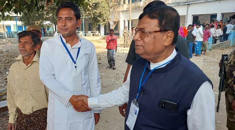 Congress and BJP candidate of Sagardighi bypoll are working together, TMC alleges । Sangbad Pratidin
