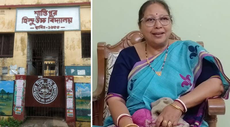 Teacher in Santipur donates 1 lac rupees to students after retirement | Sangbad Pratidin