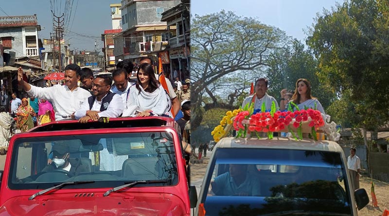 Tripura Assembly Elections: TMC Campaigns heavily on the Last day | Sangbad Pratidin