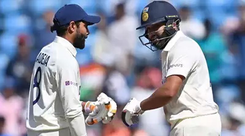 India in good position against Australia, Rohit Sharma scores century, Jadeja hits 50 | Sangbad Pratidin