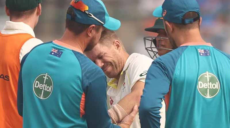David Warner had to return home due to an injury sustained in the second test । Sangbad Pratidin