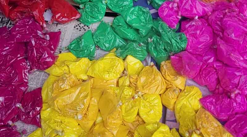 Holi2023: Organic fruit gulal takes market by storm in this Holi । Sangbad Pratidin