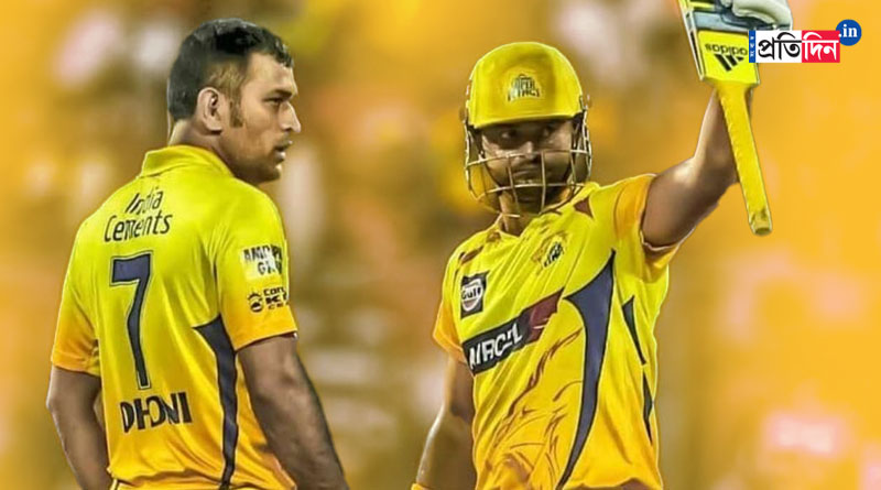 Suresh Raina had an interesting answer when it came to MS Dhoni's future in the IPL । Sangbad Pratidin