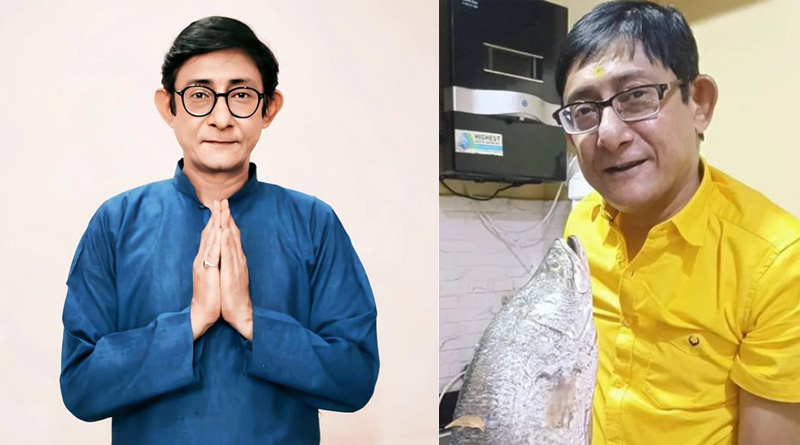 MLA saptarshi banerjee gifted kanchan mullick a box full of fish| Sangbad Pratidin