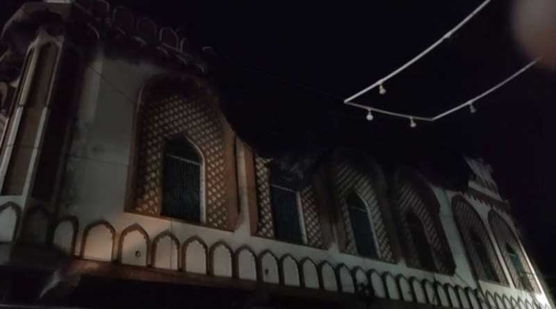 Aligarh mosque covered in tarp ahead of Holi celebrations to maintain peace
