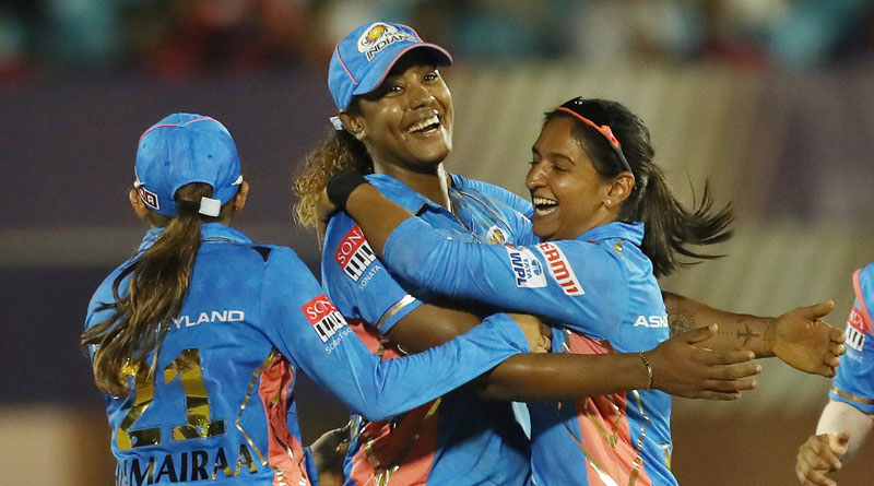 Mumbai Indians beat Delhi Capitals and clinched maiden WPL Trophy | Sangbad Pratidin