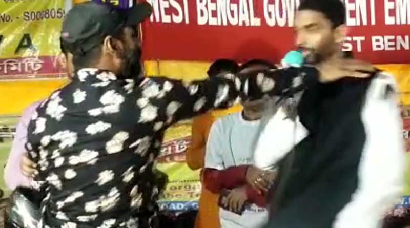 Nawsad Siddique pushed on the platform for hunger strike, ISF MLA shows 'Gandhigiri' | Sangbad Pratidin