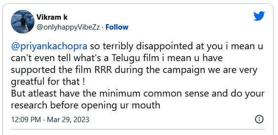 Priyanka-RRR-Reaction-1